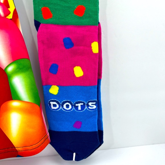 HAPPY BOXERS WITH MATCHING SOCKS, DOTS DESIGN, LARGE, 90% POLYESTER 10% SPANDEX - Picture 6 of 12